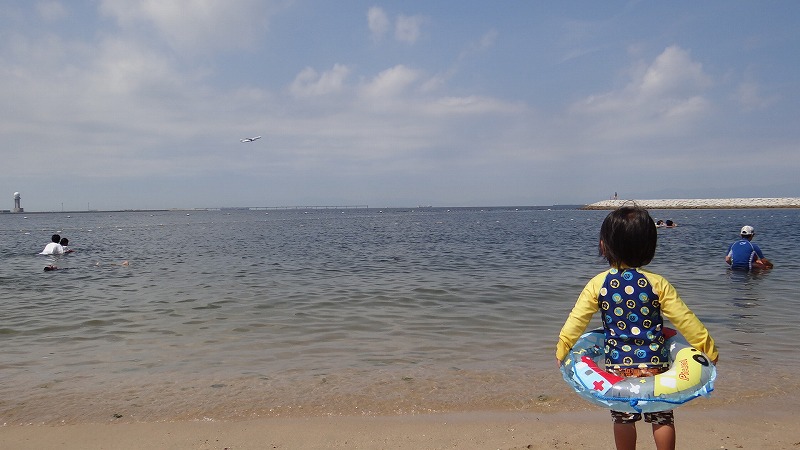 りんくうビーチ。