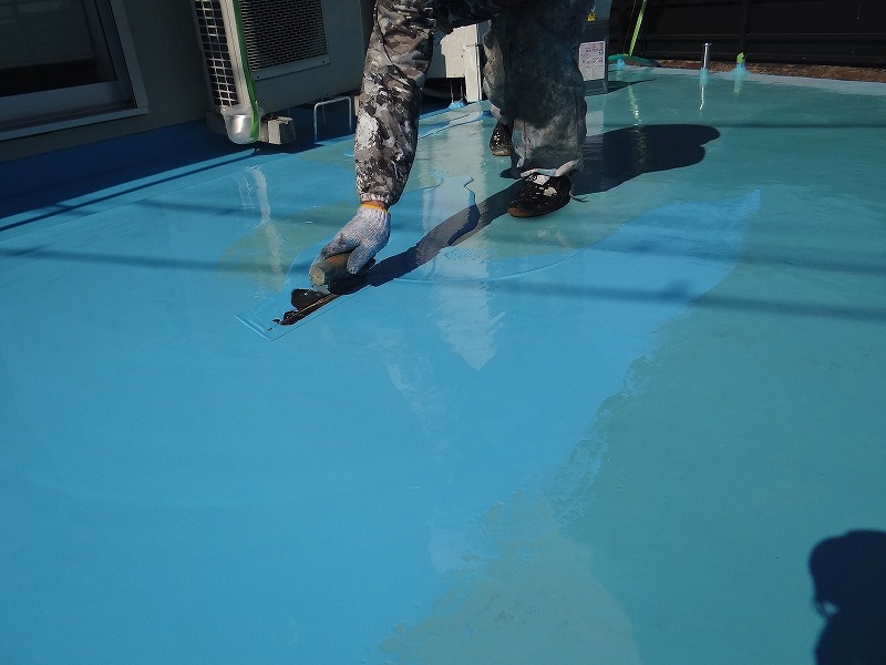 ウレタン防水。