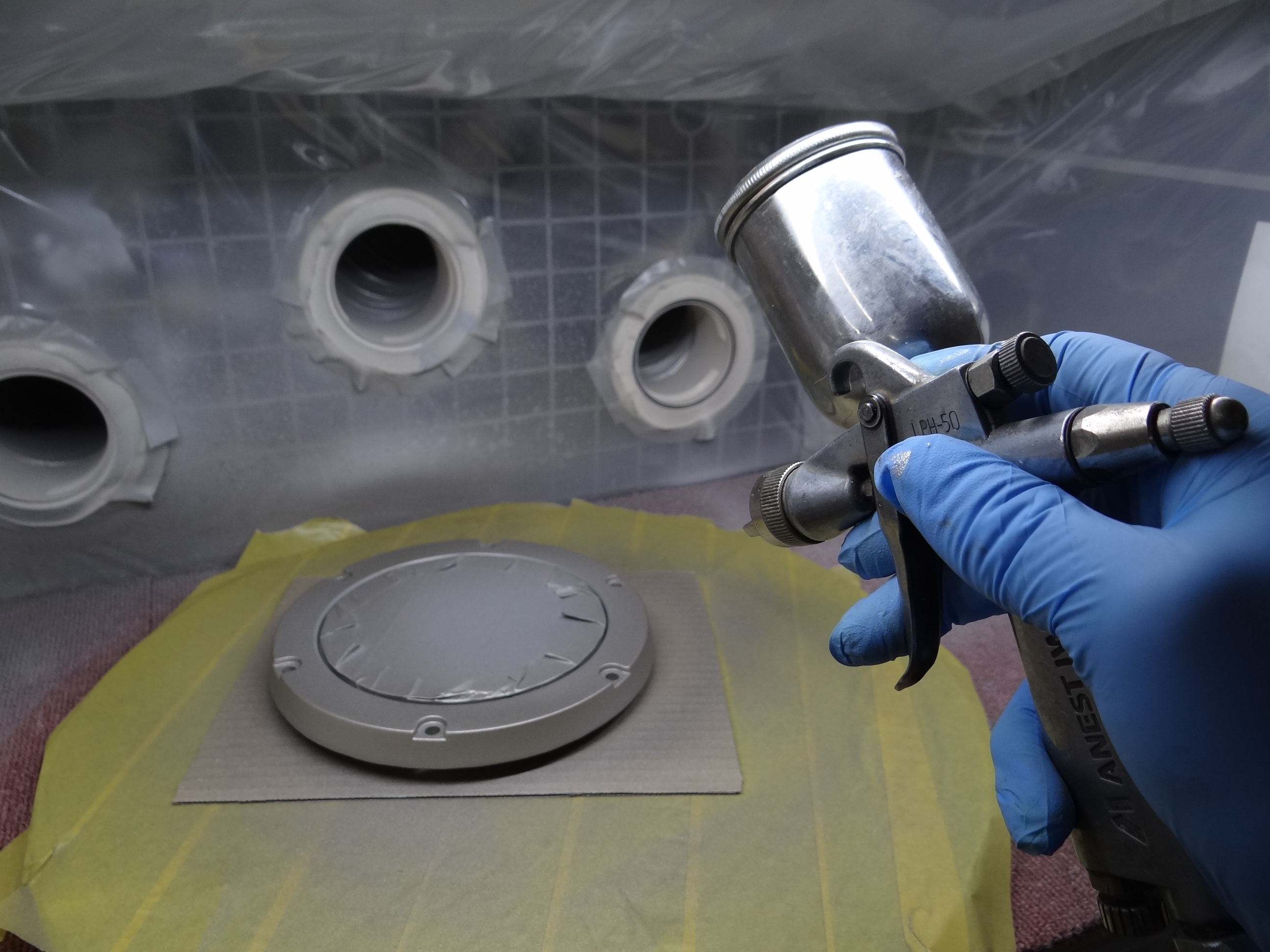 ちびとバイク走行。