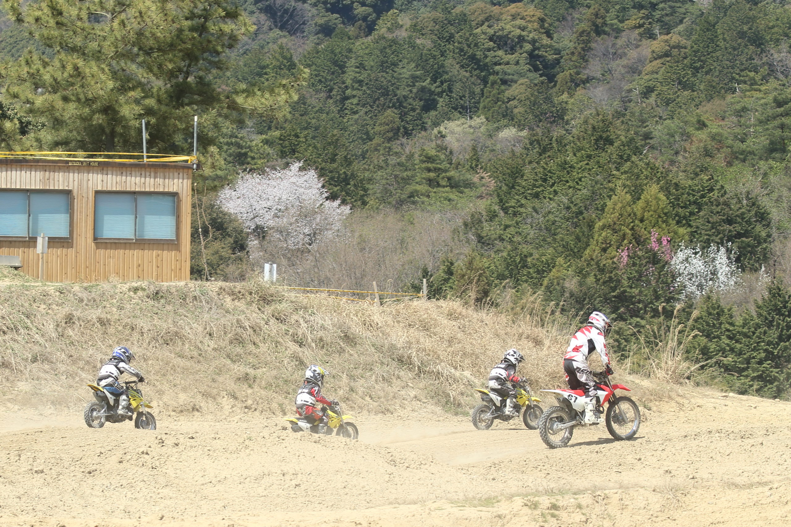 久しぶりの走行。