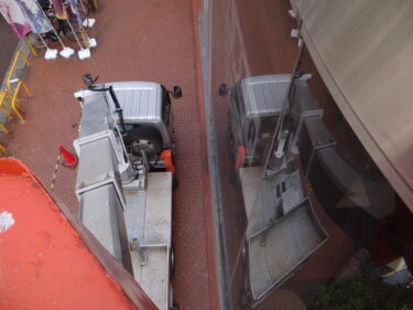 雨漏り対策工事。