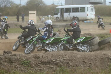 寒いけど走行。